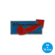 Anstecker versilbert (Langlogo)