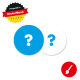 Einkaufswagenchip mit Wunsch-Aufdruck