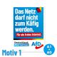 Wahlplakat Motiv 1 (Papier)