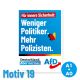 Wahlplakat Motiv 19 (Papier)