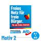 Wahlplakat Motiv 2 (Papier)