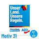 Wahlplakat Motiv 31 (Papier)